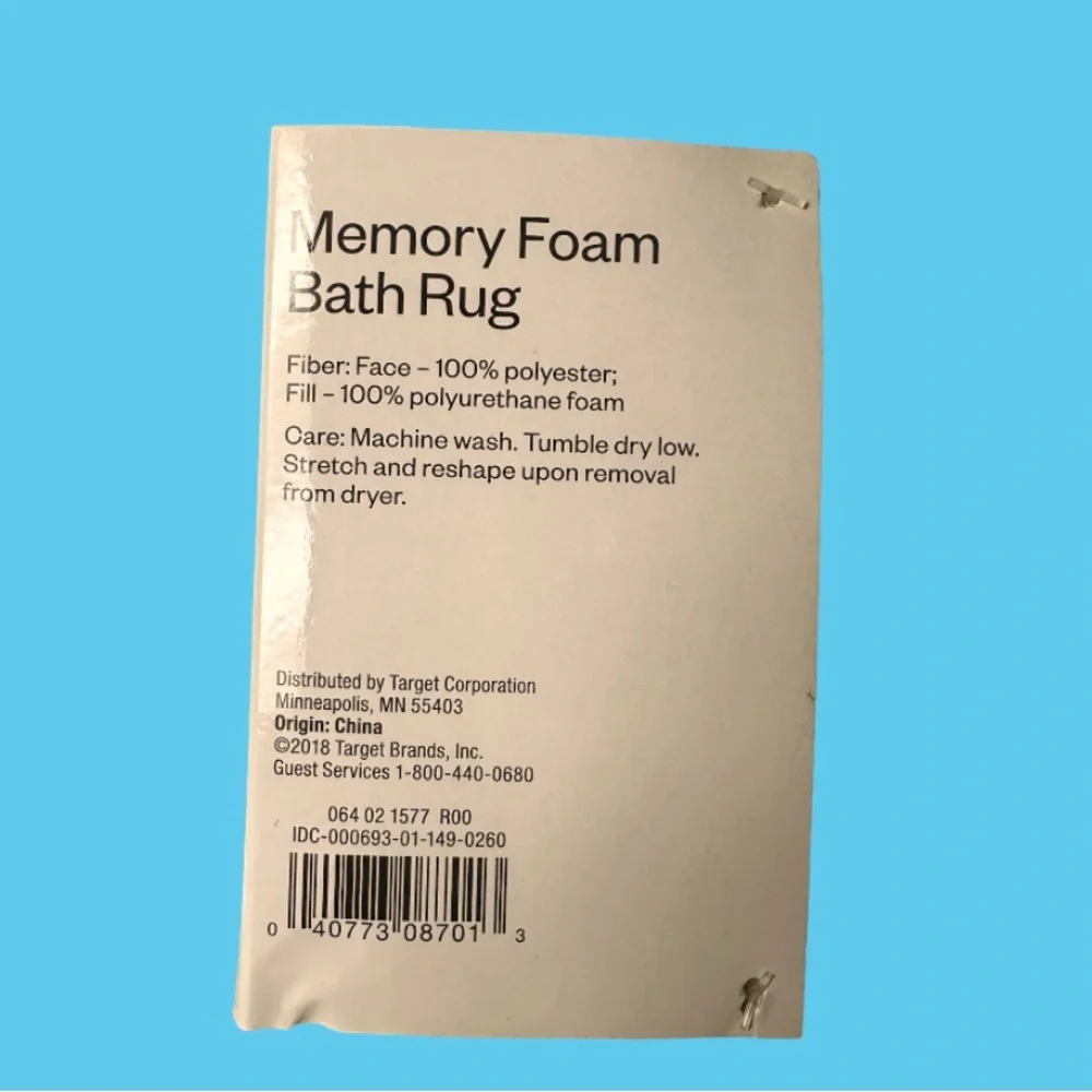 Memory Foam Bath Rug
